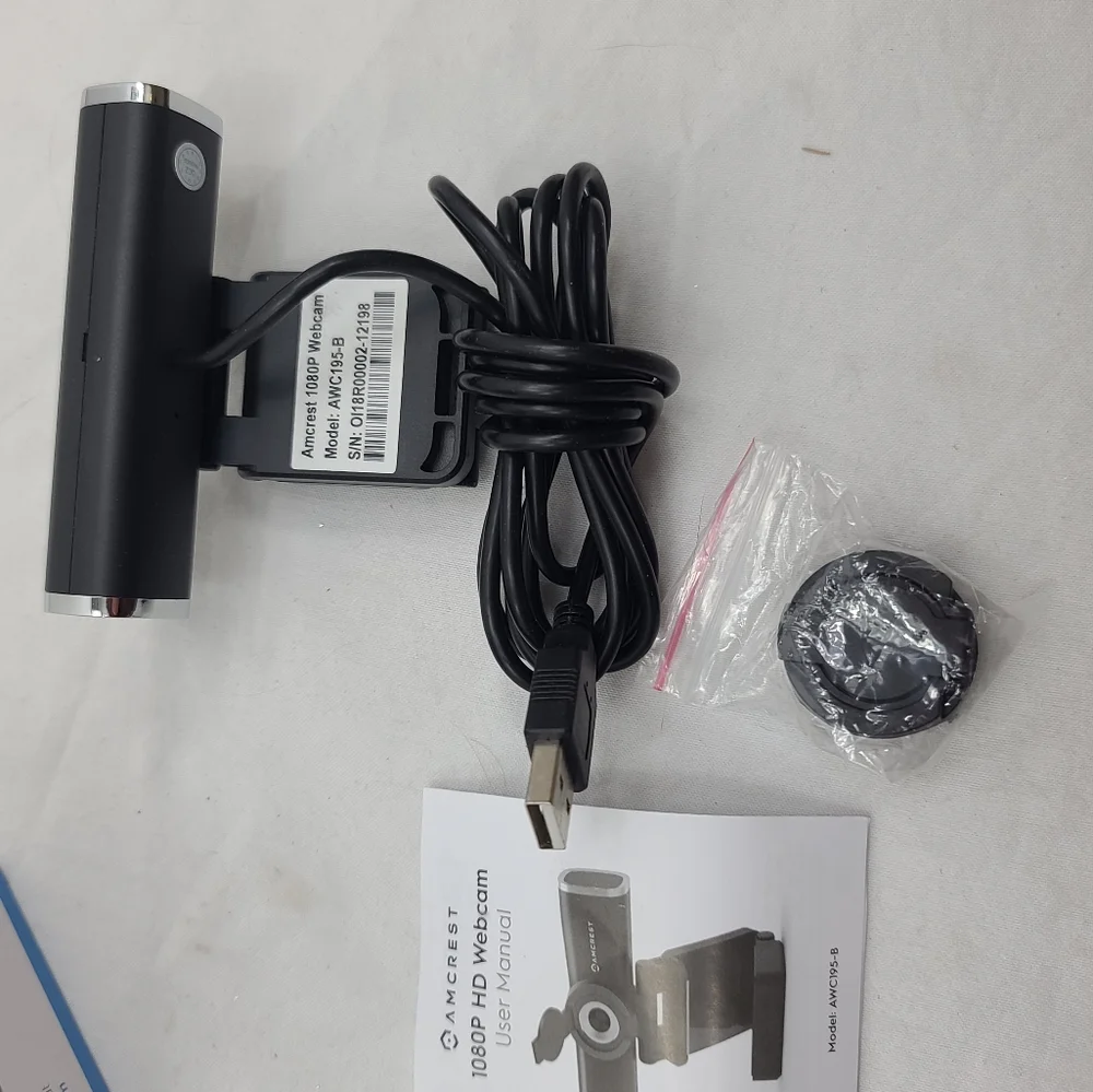 AmCrest 1080P HD Webcam AWC195-B